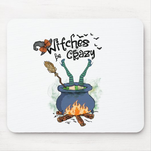 魔女熱狂する マウスパッド (正面)