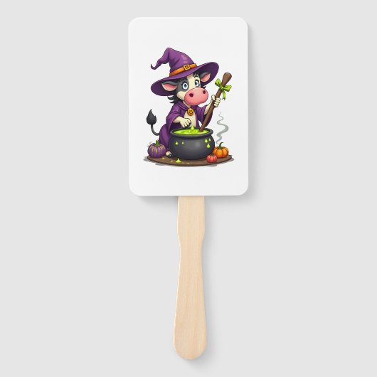 魔女牛の釜煎じ薬 ハンドファン (正面)