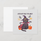 魔女猫が世界を支配 – Black Cat (正面/裏面)