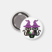 魔女猫シスターズ マグネット (正面/裏面)