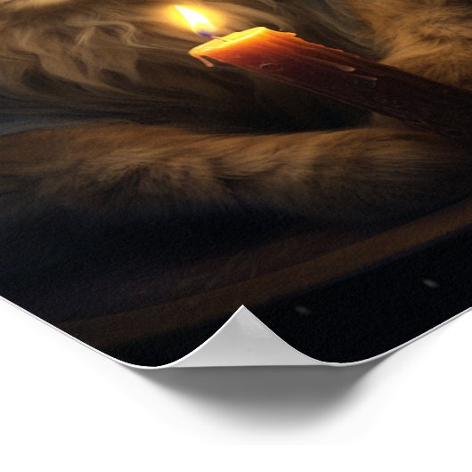 魔女猫 ポスター (角)