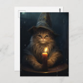 魔女猫 ポストカード (正面/裏面)