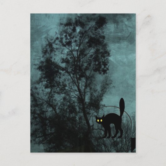 魔女猫 ポストカード (正面)