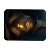魔女猫 マグネット (横)