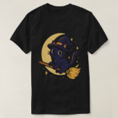 魔女猫Tシャツ Tシャツ (デザイン正面)
