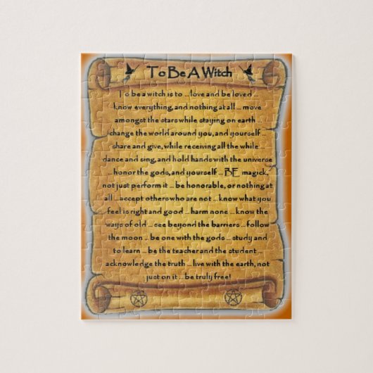 魔女異教のパズル ジグソーパズル (縦)