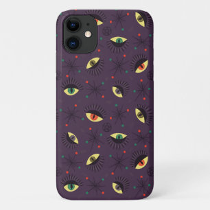 魔女目暗いゴシック様式のオカルトパターン iPhone 11 ケース