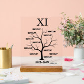 魔女試験 アクリルサイン (ウェディング)