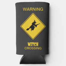 魔女警告のハロウィーン スリム缶クーラー