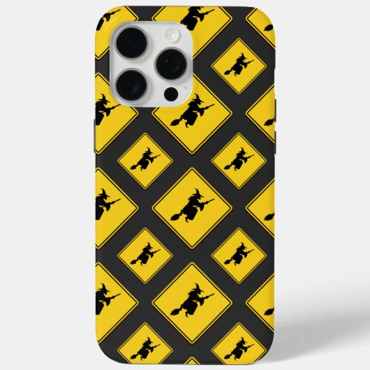 魔女警告のハロウィーン Case-Mate iPhoneケース (裏面)