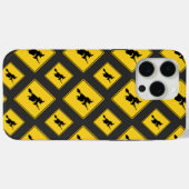 魔女警告のハロウィーン Case-Mate iPhoneケース (裏面 (横))