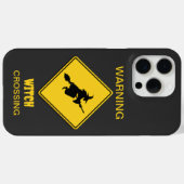 魔女警告のハロウィーン Case-Mate iPhoneケース (裏面 (横))