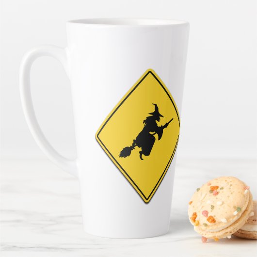 魔女警告の カフェラテマグ (インサイチュ)