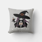 魔女顔 クッション (正面)