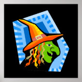 魔女顔 ポスター (正面)