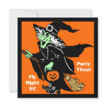 魔女飛んでいるハロウィーン漫画