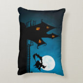 魔女飛んでいる アクセントクッション (裏面(縦))