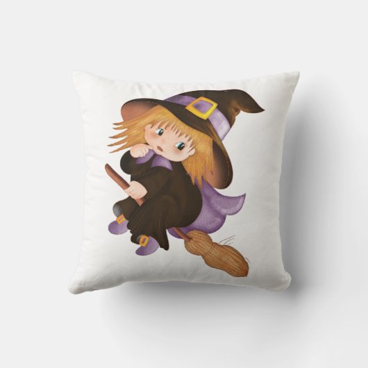 魔女飛んでいる クッション (裏面)