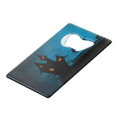 魔女飛んでいる クレジットカード栓抜き (正面アングル)