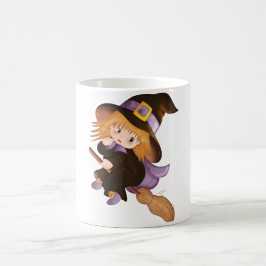 魔女飛んでいる コーヒーマグカップ (中央)