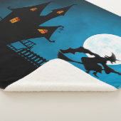 魔女飛んでいる シェルパブランケット (3/4)