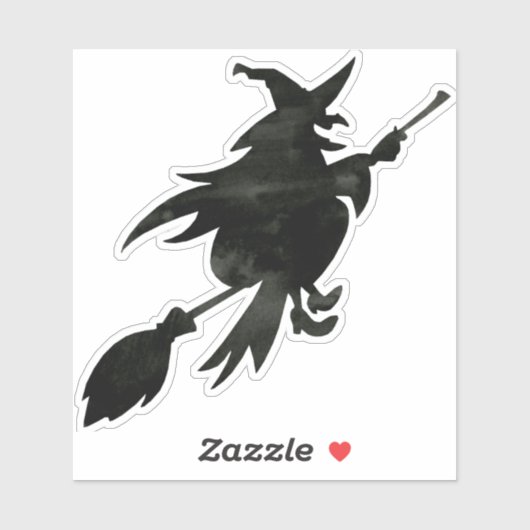 魔女飛んでいる シール (シート)