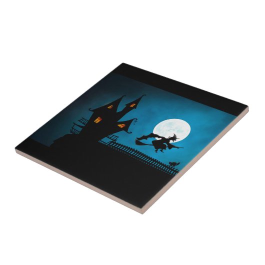 魔女飛んでいる タイル (側面)