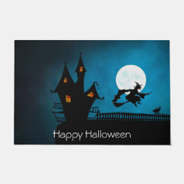 魔女飛んでいる ドアマット