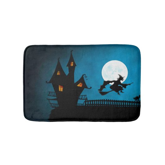 魔女飛んでいる バスマット (正面)
