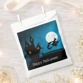 魔女飛んでいる フェイバーバッグ (クリップ留めされた状態)