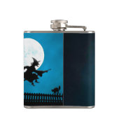 魔女飛んでいる フラスク (裏面)
