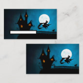 魔女飛んでいる プレイスカード (正面/裏面)