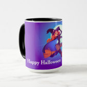 魔女飛んでいる マグカップ (正面左)