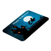 魔女飛んでいる マグネット (左側)