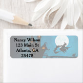 魔女飛んでいる ラベル (インサイチュ)