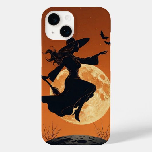 魔女飛んでいる Case-Mate iPhoneケース (裏面)