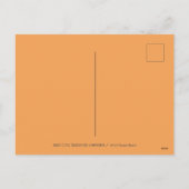 魔女食べの叫び声アイスクリームコーン、ハロウィーンH シーズンポストカード (裏面)