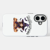 魔女魅力的女ハロウィンデコールとカボチャ Case-Mate iPhoneケース (裏面 (横))