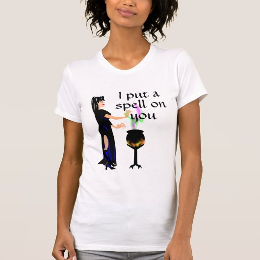 魔女魔法ポット及び引用文 Tシャツ (正面)