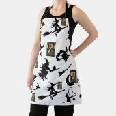 魔女魔法使い黒猫のムーンブルームスティック エプロン (インサイチュ)