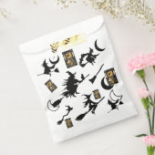 魔女魔法使い黒猫のムーンブルームスティック フェイバーバッグ (封をした状態)