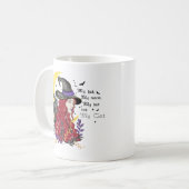 魔女黒猫と三日月 コーヒーマグカップ (正面左)
