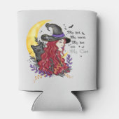 魔女黒猫と三日月 缶クーラー (裏面)