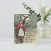 魔女黒猫フルムーン ポストカード (スタンド正面)