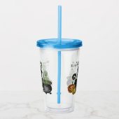 魔女黒猫 | Witch Vibes アクリルタンブラー (右)