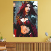 魔女001 キャンバスプリント (インサイチュ (リビング))