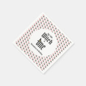 魔女1歳の誕生日 スタンダードカクテルナプキン (角)