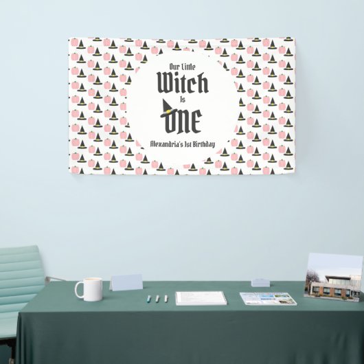 魔女1歳の誕生日 横断幕 (トレードショー)
