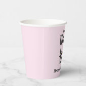 魔女1歳の誕生日 紙コップ (右)