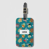 魔女、かかし、ライオンは緑 ラゲッジタグ (正面縦)